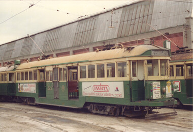 MMTB W2 223 at Glen Huntly Depot