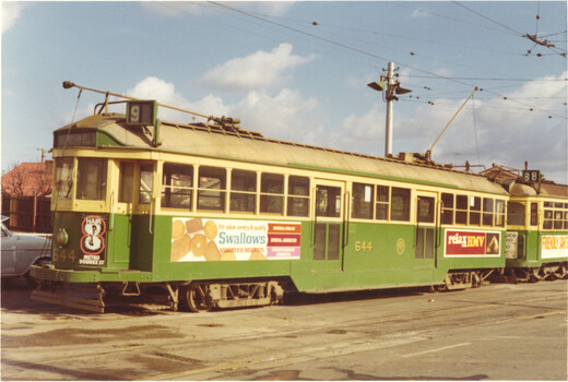 SW2 class tram 644 at East Preston Depot.