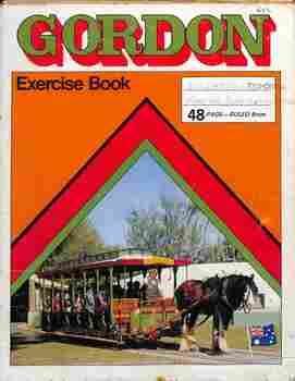Exercise book - front cover - drawings