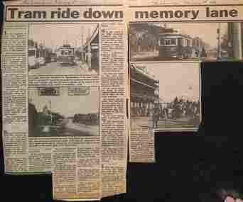 "Tram ride down memory lane"