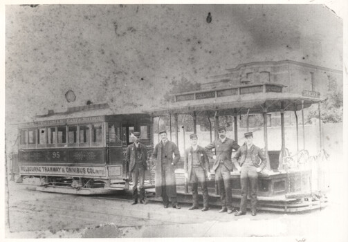 Cable tram 95 at Victoria Bridge