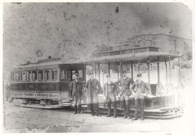 Cable tram 95 at Victoria Bridge