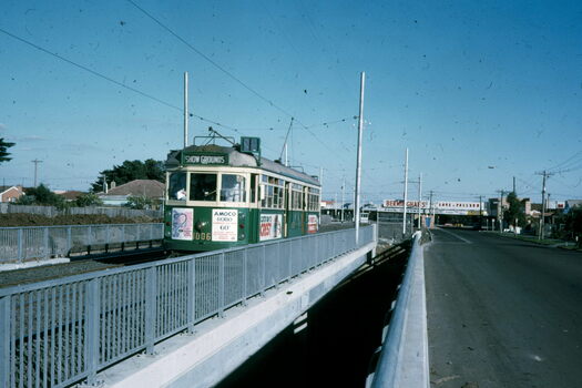 Calder Highway tram underpass Matthews Ave.
