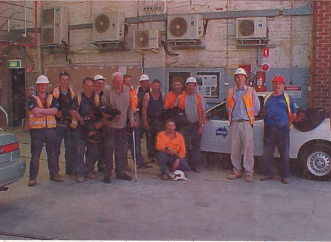 Malvern Depot shed refurbishment 2002
