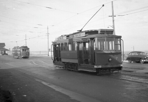 VR trams 40 & 7 at Brighton Beach.