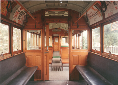 Interior of W2 class tram 646