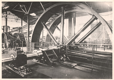 Interior of a cable tram Engine House