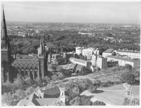 Melbourne from ICI Building c1970
