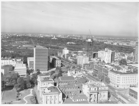 Melbourne from ICI Building c1970