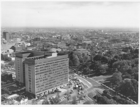 Melbourne from ICI Building c1970