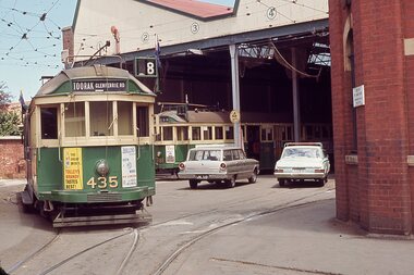 Photograph - Malvern Depot & punching the bundy at Leura Grove - set of 5, George Stevens, 25/1/1970