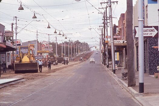 Track reconstruction Toorak Road, near Highfield Road