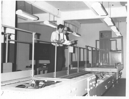  interior of driver training school at Hawthorn Depot