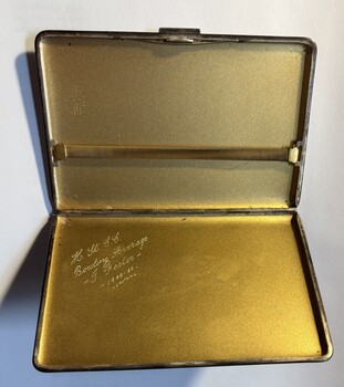 Cigarette Case - inside