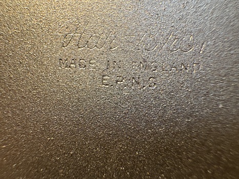 cigarette case - makers stamp