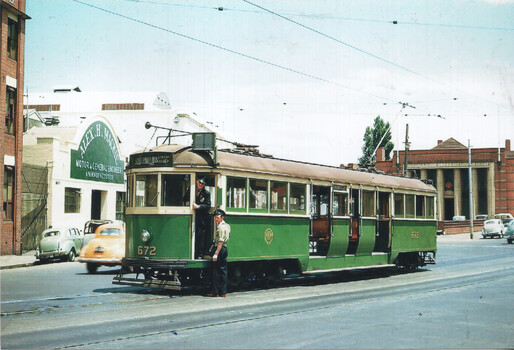 MMTB W4 class No. 672, Victoria St.