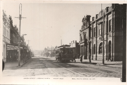 "Union Street looking North, Ascot Vale"
