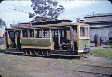 Slide - VR Trams - Elwood and Black Rock - set of 11, Hugh Ballment, 1950s