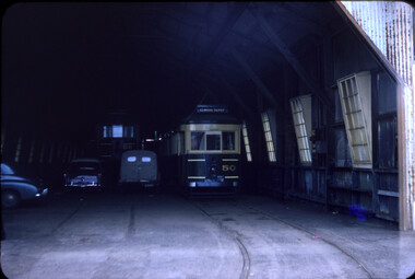 Slide - MMTB, MTA and VR tramway operations set of 12, Hugh Ballment, 1950s to 1980s