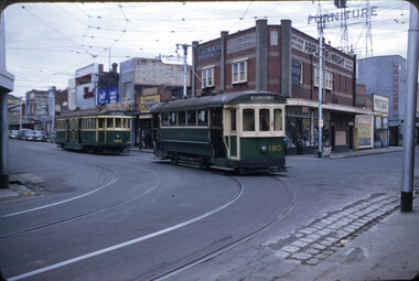Slide - MMTB, tramway operations set of 11, Hugh Ballment, 1950s to 1960s