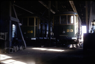 Slide - MMTB, and VR - set of 11, Hugh Ballment, 1950s to 1997