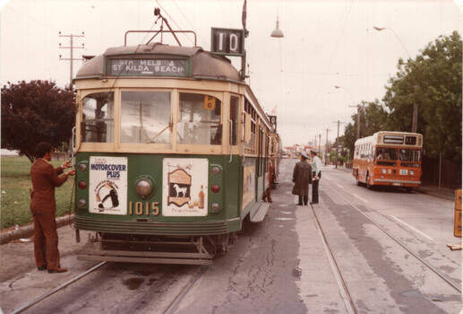 Trackwork tram replacement bus - Thornbury - Preston Workshops