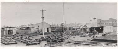 MMTB South Melbourne - Perway yard - special work.