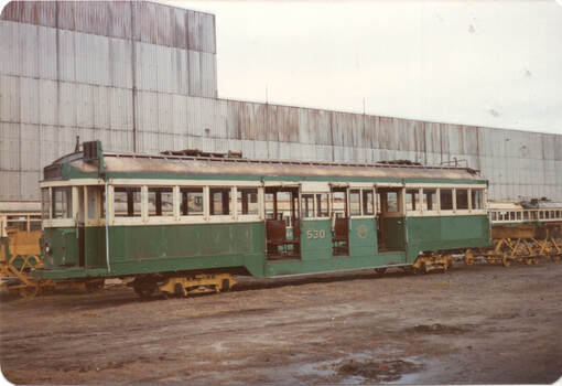 MMTB W2 530 on bogie cable tram trucks - 2