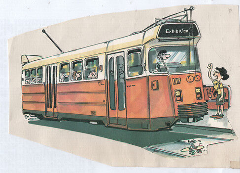 Cartoon - Z3 117 and conductress