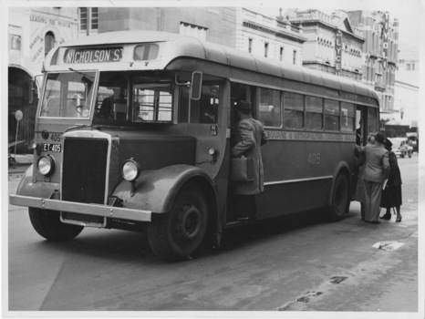 Leyland OPS1 bus number 405
