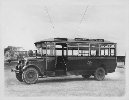 Garford KB bus number 49 