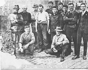 Nicholson Street Fitzroy Engine House Staff