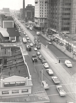 MMTB Traffic Congestion Spencer St. - looking north