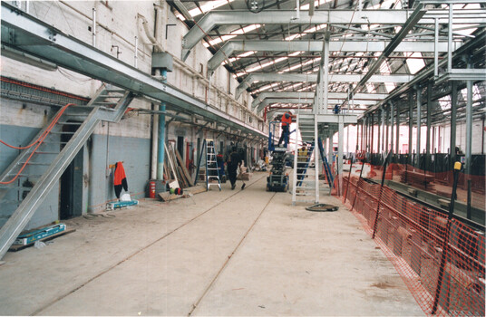 Installation of new pits and tram inspection stands - 4