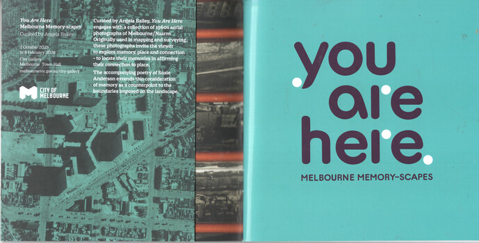 Melbourne Memory-scapes - inside cover