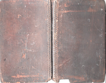 Journal or ticket record wallett - Esplanade St Kilda depot - outside
