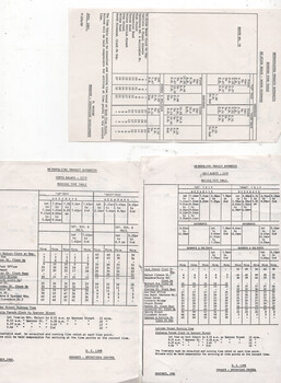 MTA - Running Time Table - 3