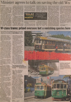 "Minister agrees to talk on saving the old Ws"