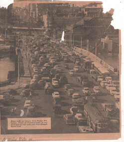 Spencer St bridge and traffic congestion