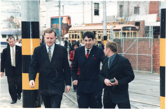 Visit of Peter Costello MP to Malvern Depot - 90th anniversary - 2