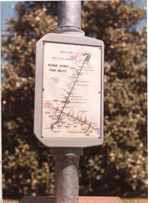 Tram stop signage - set of 2