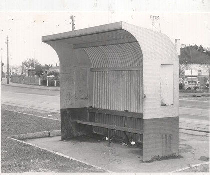 Tramway shelters - various types - 1