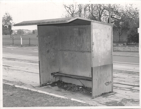 Tramway shelters - various types - 3