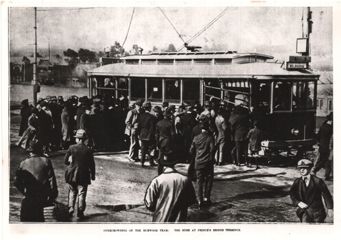 "Overcrowding of the Burwood Tram"