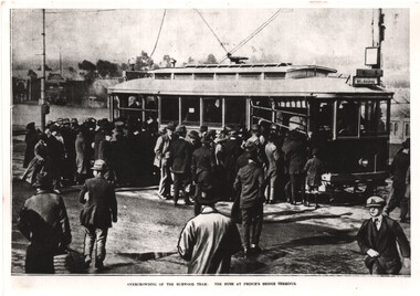 "Overcrowding of the Burwood Tram"