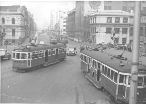 SW6.946, W2.384, Franklin & Swanston St., c. 1950