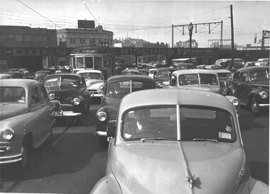 Queens Bridge traffic congestion -1