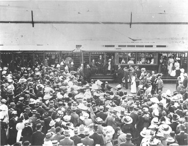 Victorian Railways Electric Street Railway ceremony