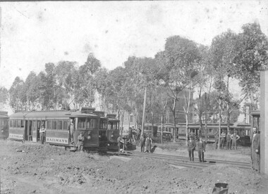 Victorian Railways Elwood Depot and Power House Yard