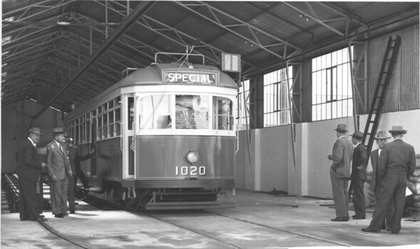 North Fitizroy Depot Opening Day 1955
